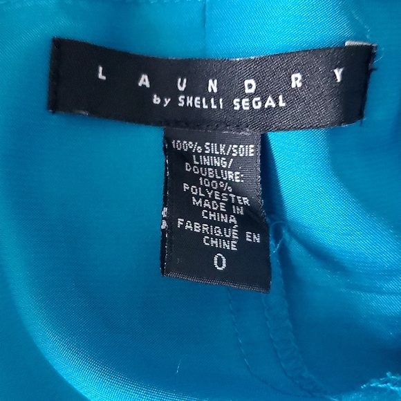 ๐ 2X HOST PICK ๐ Laundry by Shelli Segal Silk Full Boho Skirt - Picture 13 of 15